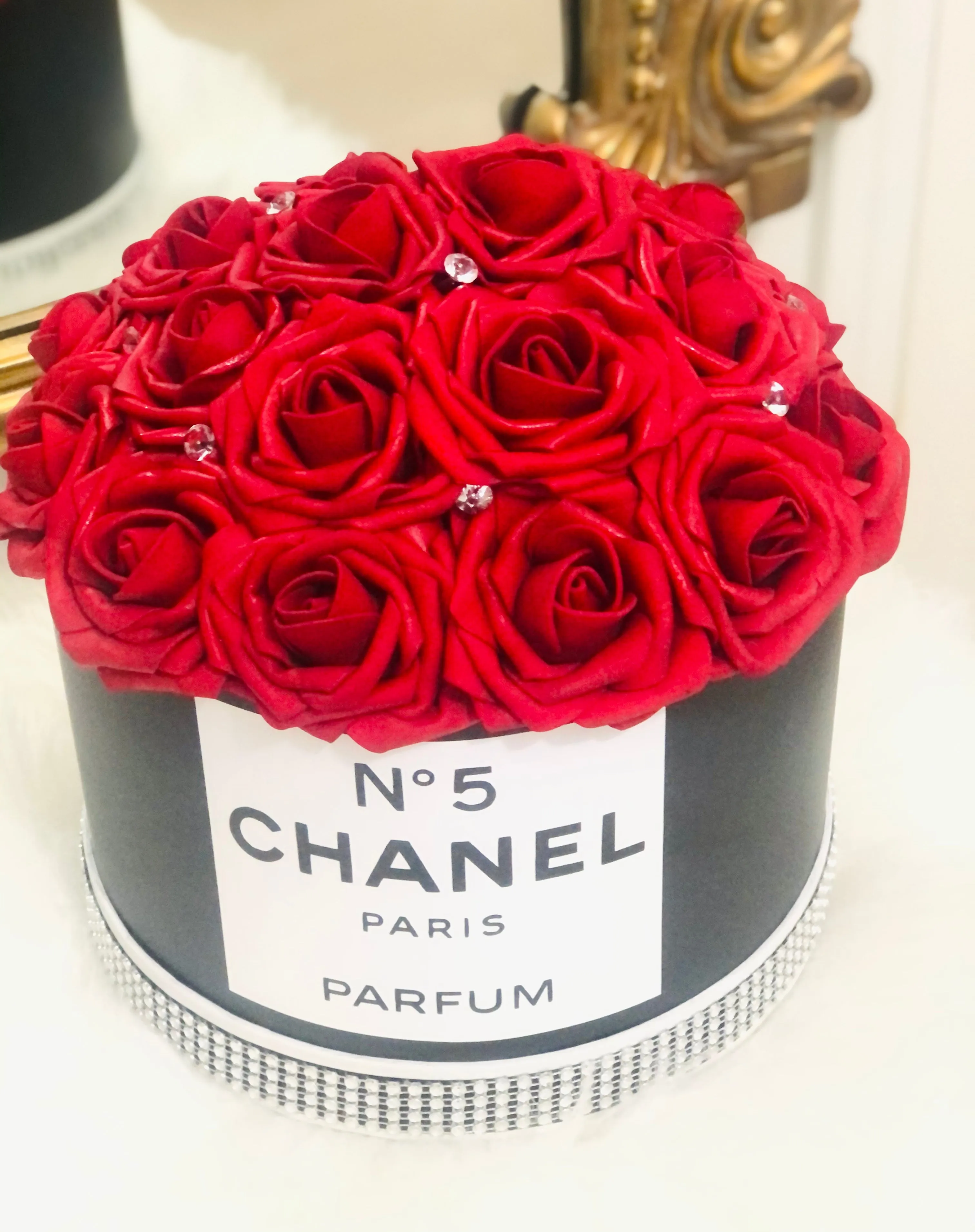 Round Flower Box Bouquet