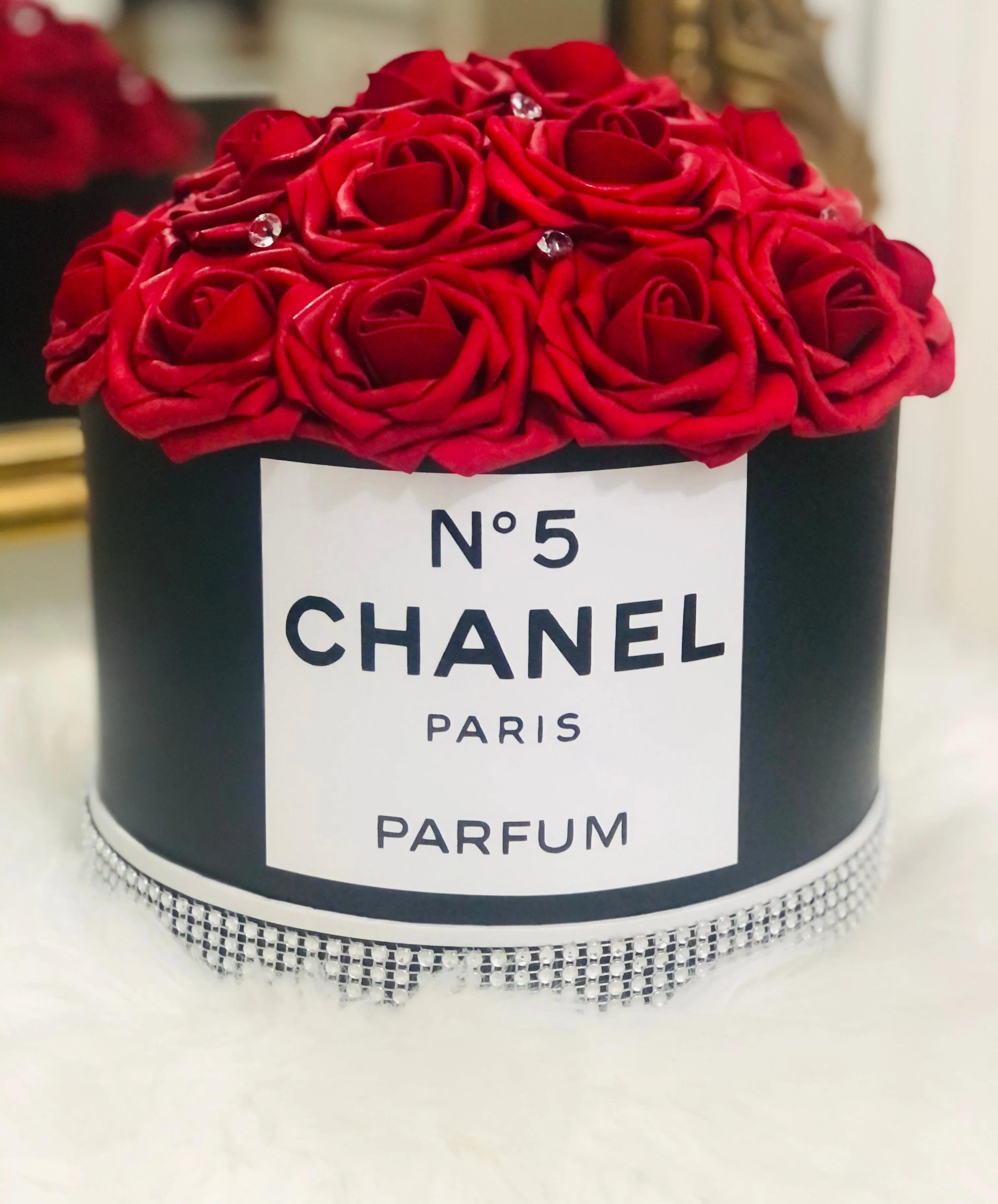 Round Flower Box Bouquet