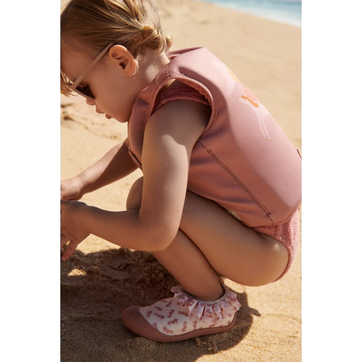 Sanjia Volant bathing shoes Seahorse