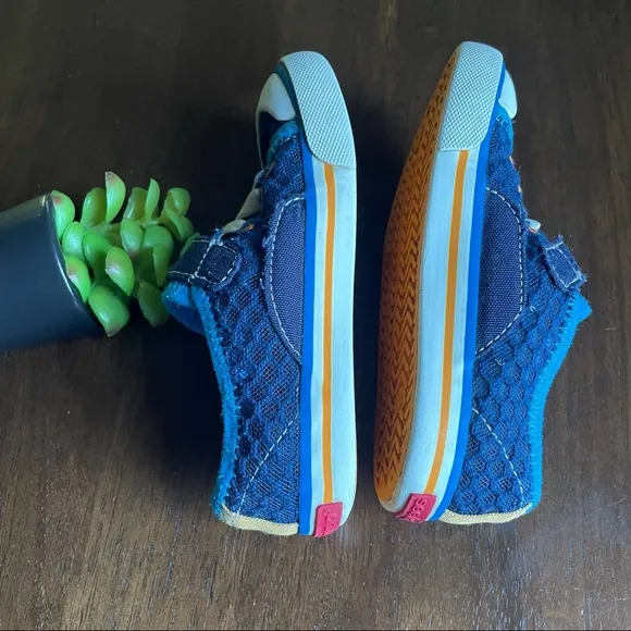 See Kai Run Blue  Saylor Shoes Size 10