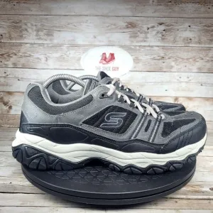Skechers Athletics Men's Size 10 Black Memory Foam Running Shoes