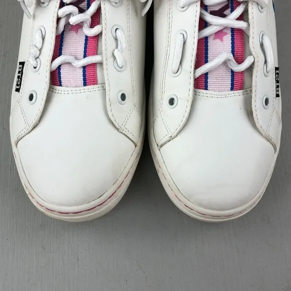 Skechers BT21 Women's Size 7 White Pink Cooky BTS Jungkook Sneakers 155290
