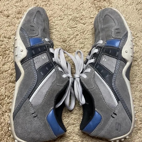 Skechers Men Gray Urban Track No Slip Shoes Size 7