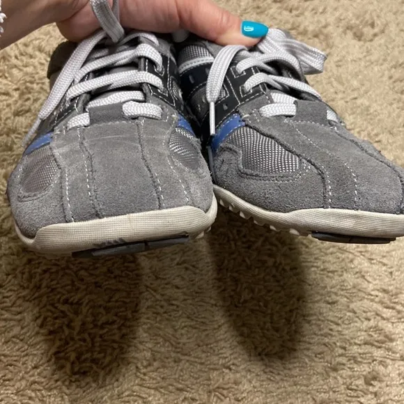 Skechers Men Gray Urban Track No Slip Shoes Size 7