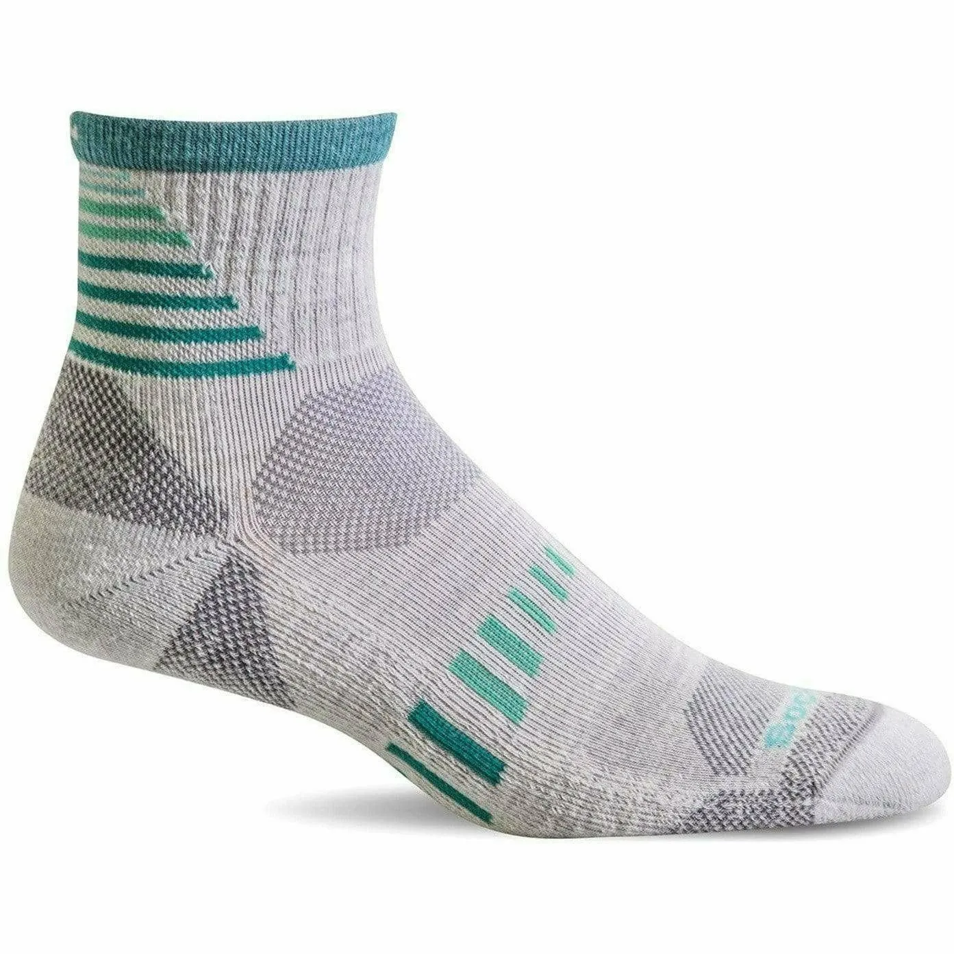 Sockwell Womens Ascend II Moderate Compression Mini Crew Socks