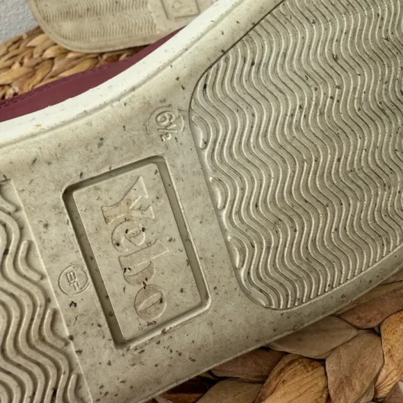 Soludos YEBO Shoes VEGAN WOMEN SNEAKERS WHITE and WINE