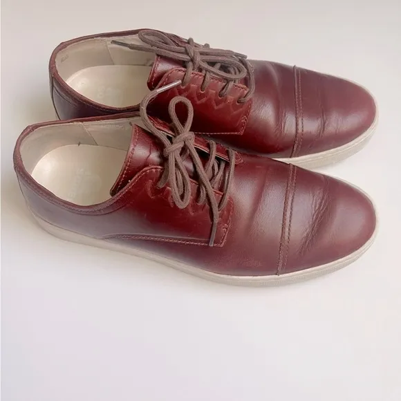 Sorel Caribou Leather Moccasin Sneakers Lace Up Mod Waterproof Brown Size US 9