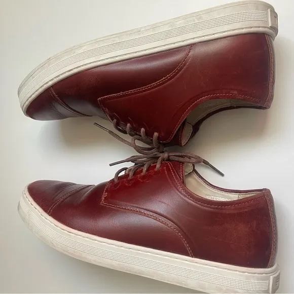 Sorel Caribou Leather Moccasin Sneakers Lace Up Mod Waterproof Brown Size US 9