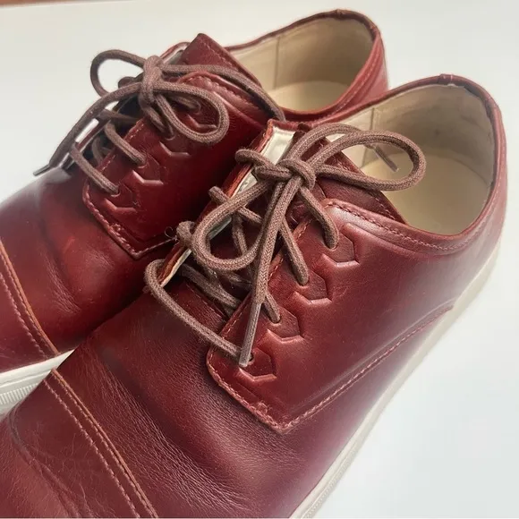 Sorel Caribou Leather Moccasin Sneakers Lace Up Mod Waterproof Brown Size US 9