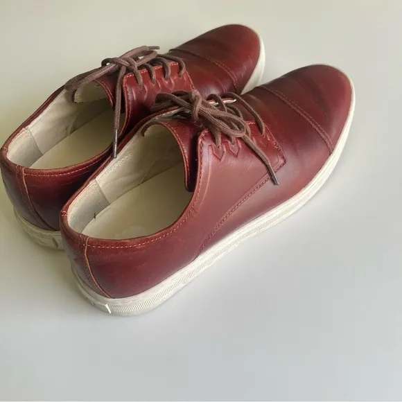 Sorel Caribou Leather Moccasin Sneakers Lace Up Mod Waterproof Brown Size US 9