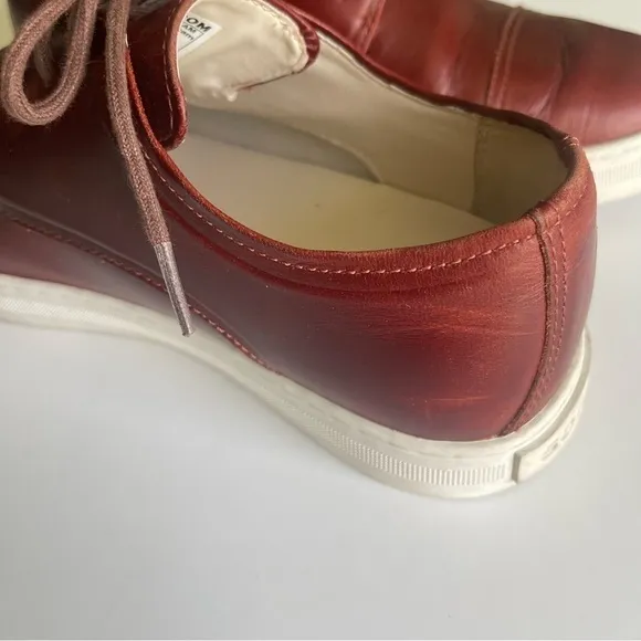 Sorel Caribou Leather Moccasin Sneakers Lace Up Mod Waterproof Brown Size US 9