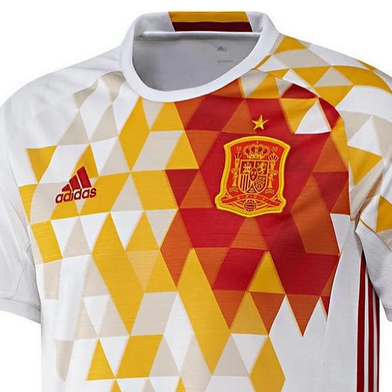 Spain national team Away soccer jersey 2016/17 - Adidas