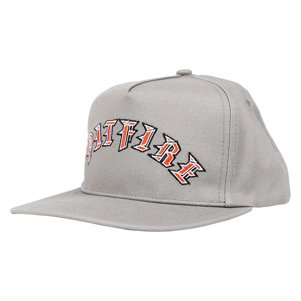 Spitfire - Old E Arch Snapback Grey