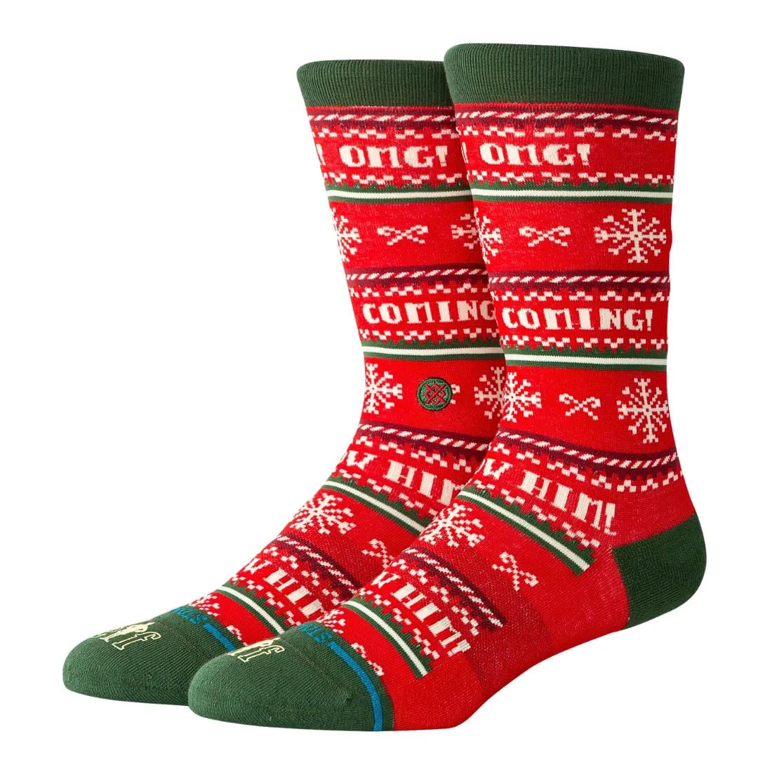 Stance x Elf I Know Him Socks - Red