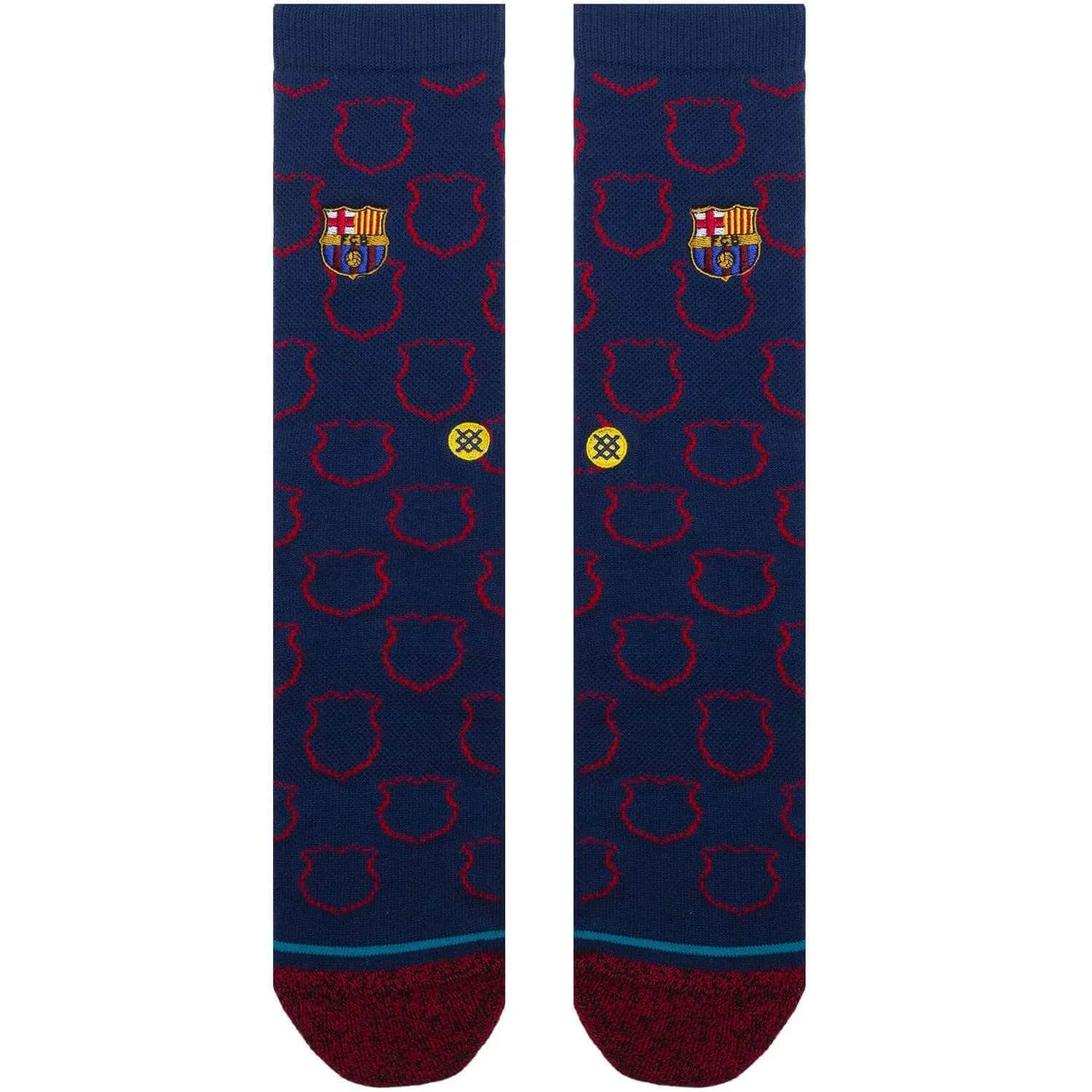 Stance X FC Barcelona FCB Crest Socks - Navy
