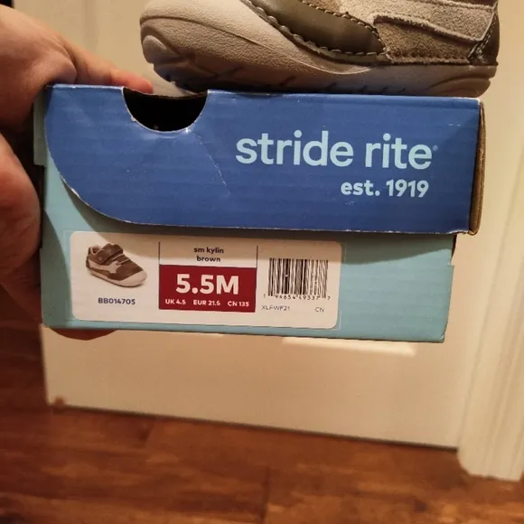 Stride Rite Brown Kids Shoes