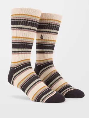 Stripes Socks - SEAGRASS GREEN