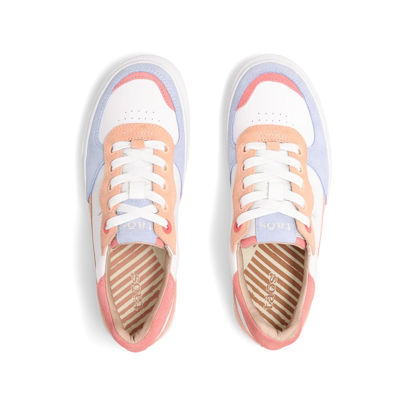 Taos Women's Pop Soul Sneaker - Peach/Coral Multi