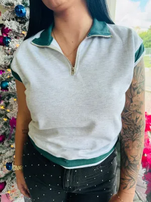 Tennis My Heart Zip Top
