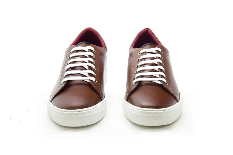 Tennis Style Sneaker - Cognac (UK6,7,8,9 Only)