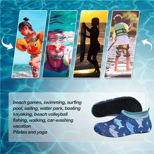 Test Boys and Girls Beach Water Shoes Hello Shark