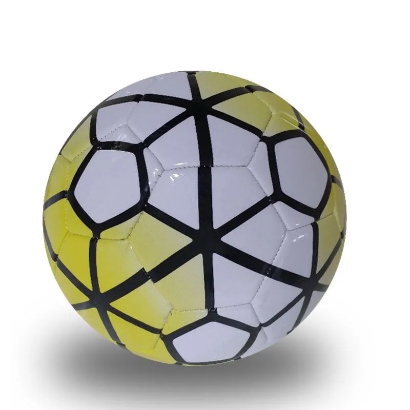 The 10th Soccer Ball Football PU Size 5 Anti-slip Balones De Futbol Mechanically Stitched Bola De Futebol 5 Colors Soccer Balls