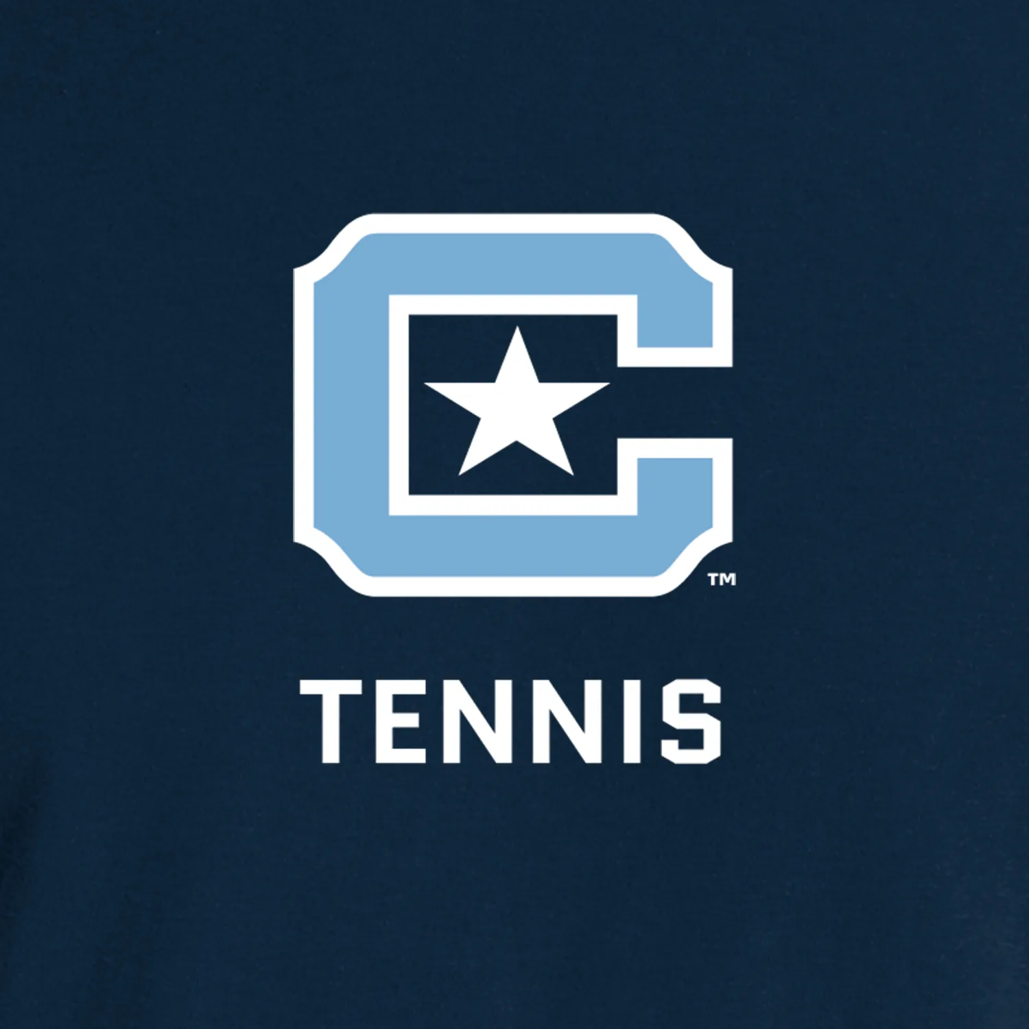 The Citadel C,Sports - Tennis,  Comfort Colors ® Heavyweight Ring Spun Tee Shirt