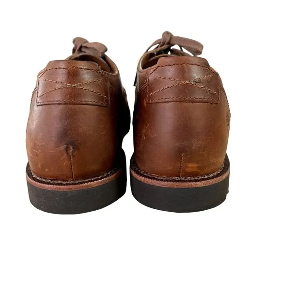Timberland Mens Kendrick Oxford Derby Brown Cap Toe Leather 9.5 US