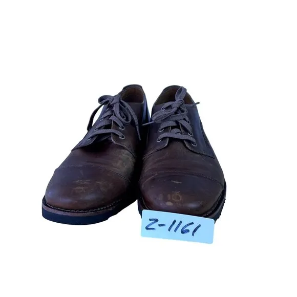 Timberland Mens Kendrick Oxford Derby Brown Cap Toe Leather 9.5 US