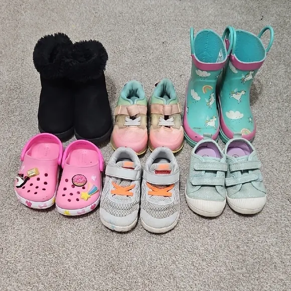 Toddler Girls Size 6 Shoe Lot