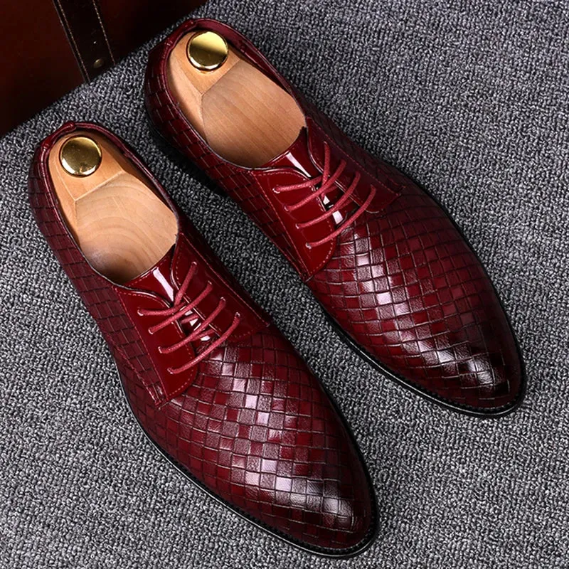 Trending Men's casual Leather Shoes – Pointed Toe Business Casual shoes
