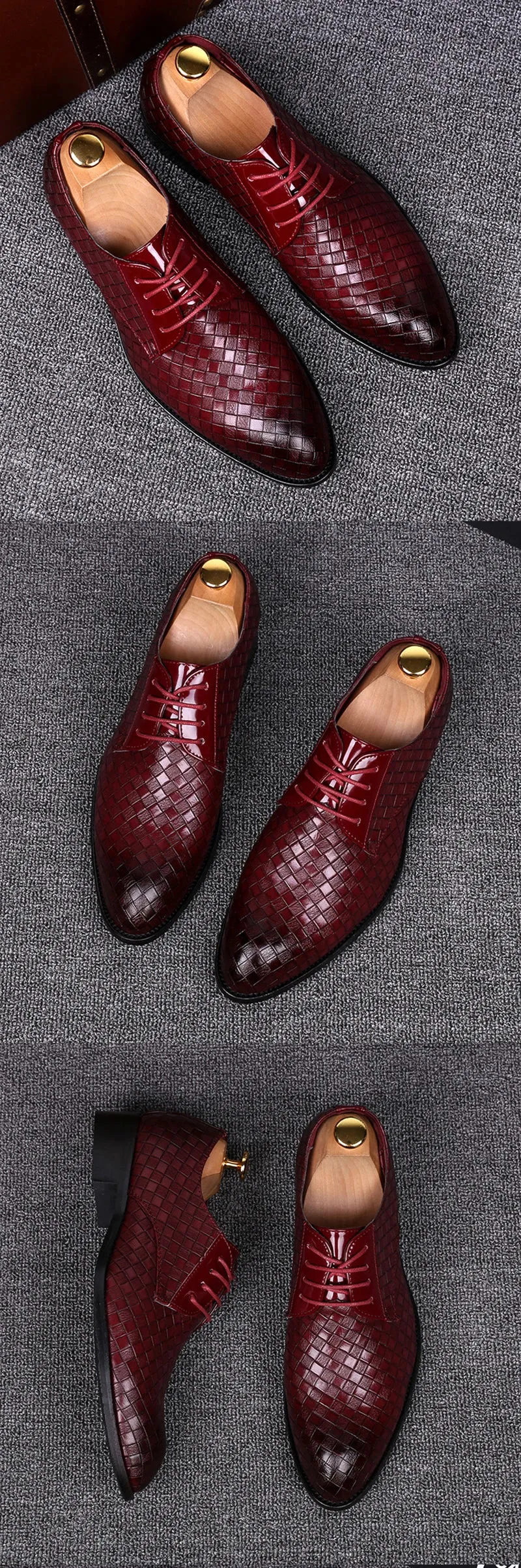 Trending Men's casual Leather Shoes – Pointed Toe Business Casual shoes