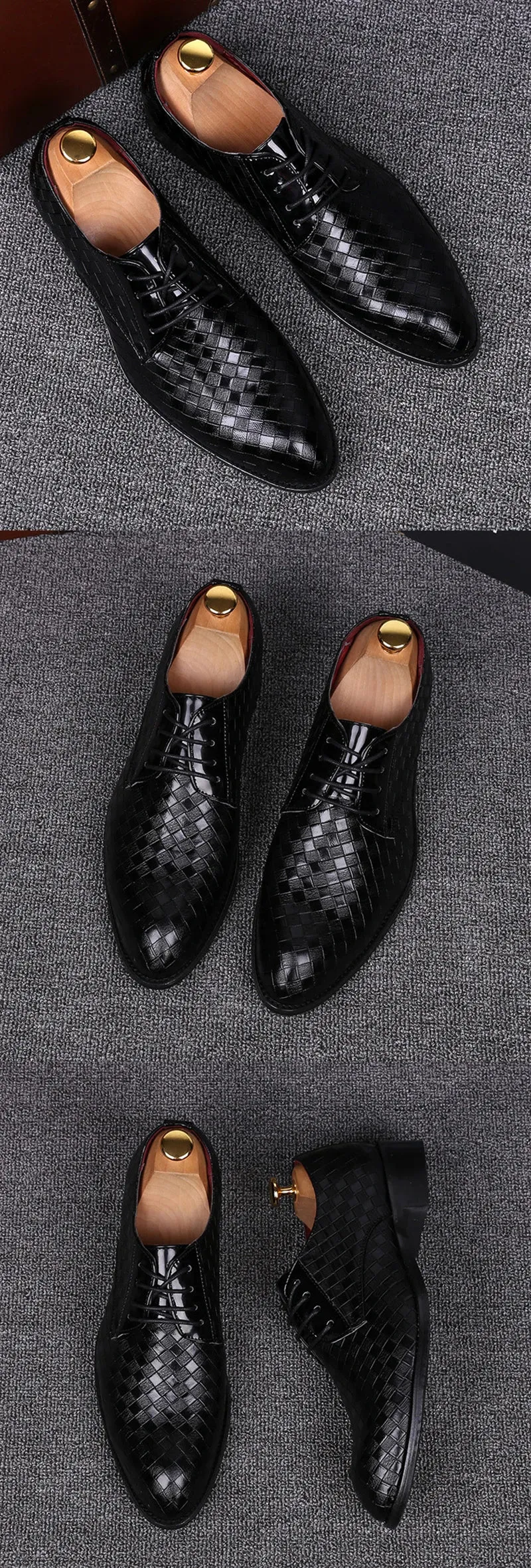 Trending Men's casual Leather Shoes – Pointed Toe Business Casual shoes