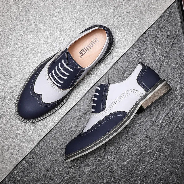 Trendy Real Leather Shoes Pink Color Oxfords