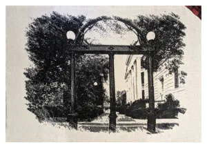 UGA Iconic Image "Arch" Blanket