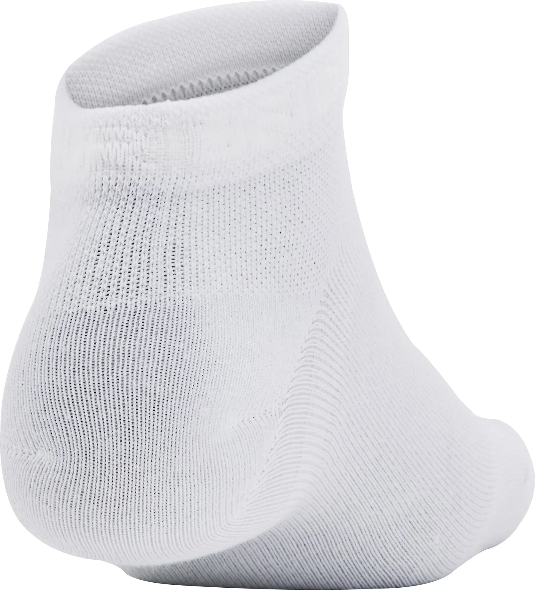 Under Armour Essentials (3 Pack) Low Socks - White