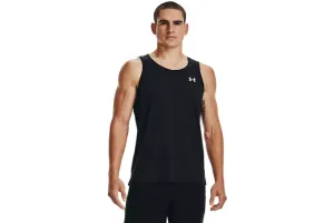 Under Armour Men's UA Streaker Run Singlet Black-Black-Reflective XL
