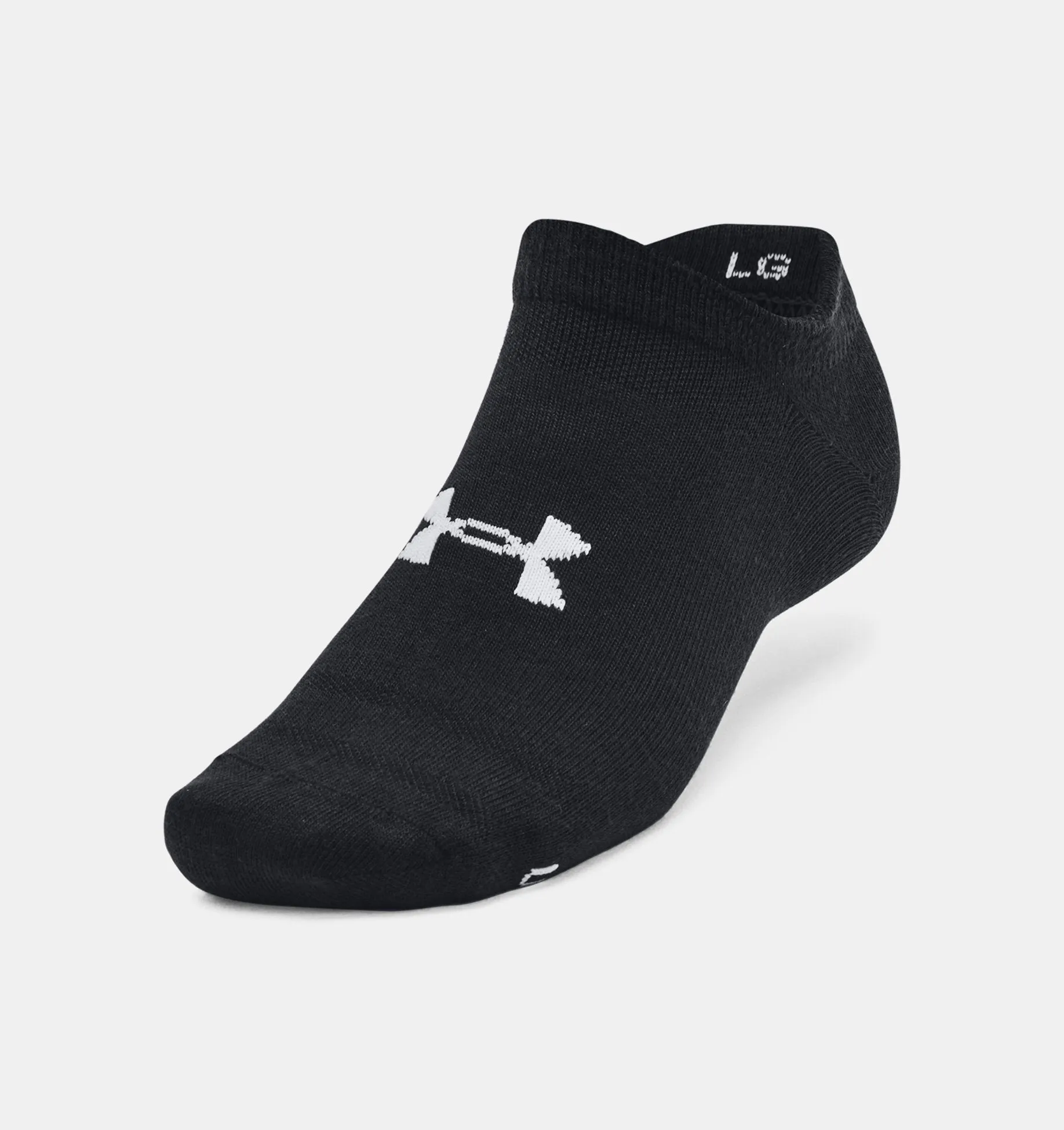 Under Armour Unisex UA Essential 6-Pack No-Show Socks