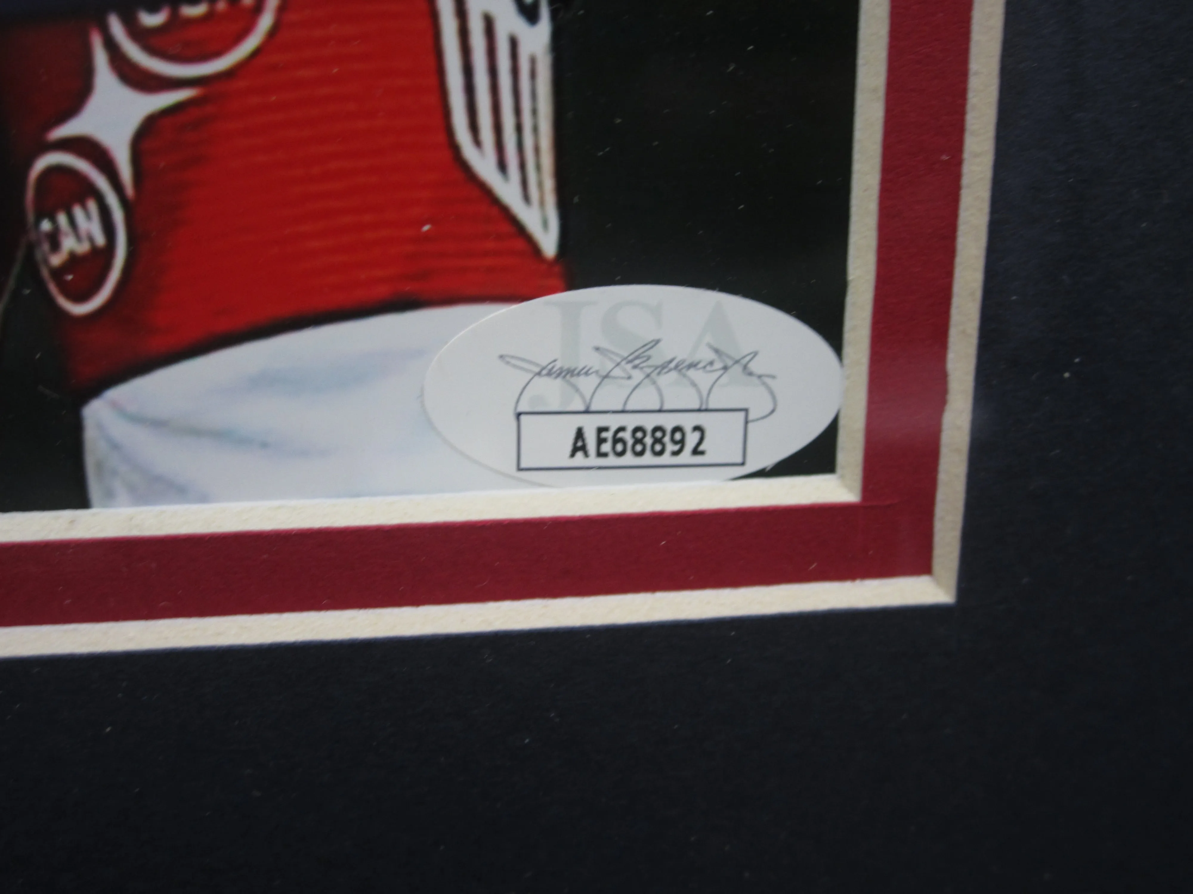 USMNT Christian Pulisic Hand Signed Autographed 8x10 Photo Framed & Matted with JSA COA