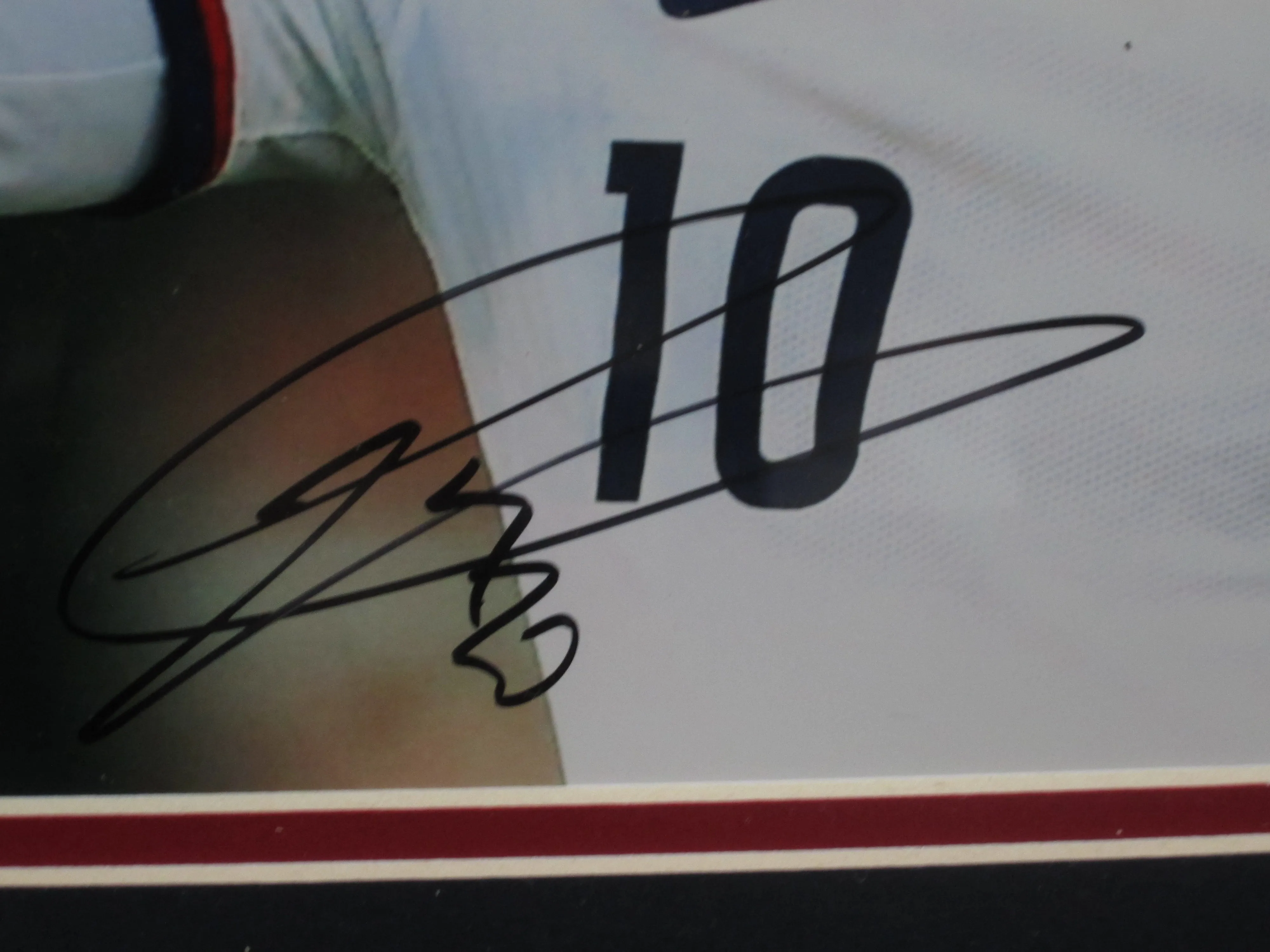 USMNT Christian Pulisic Hand Signed Autographed 8x10 Photo Framed & Matted with JSA COA