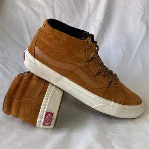 VANS brown suede mid M 7.5, W 9, EUR 40