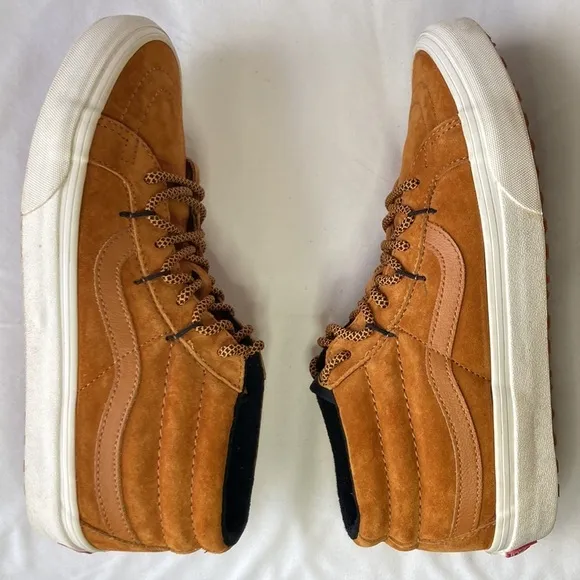 VANS brown suede mid M 7.5, W 9, EUR 40