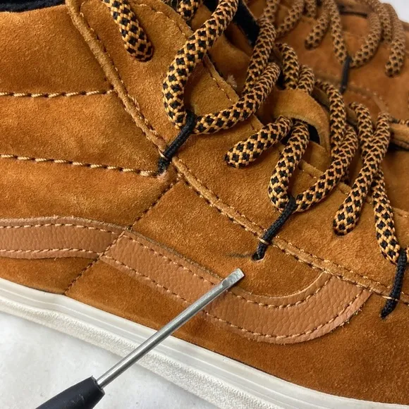 VANS brown suede mid M 7.5, W 9, EUR 40