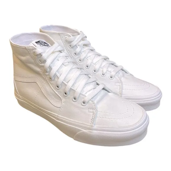 Vans Sk8 Hi Triple White Shoes Men's Size 9 NWOB