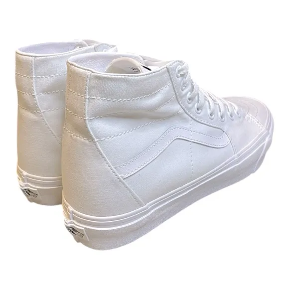 Vans Sk8 Hi Triple White Shoes Men's Size 9 NWOB