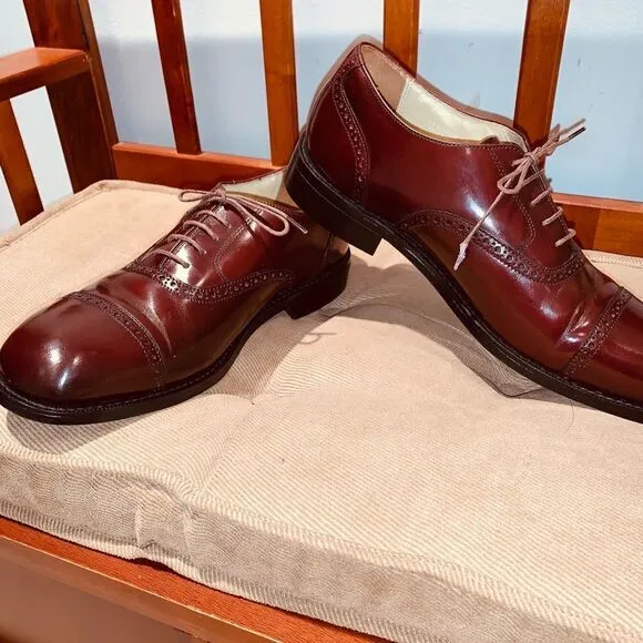 Vintage Bostonian Impression Cap Toe Oxfords