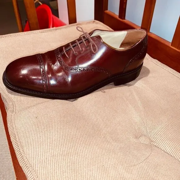 Vintage Bostonian Impression Cap Toe Oxfords