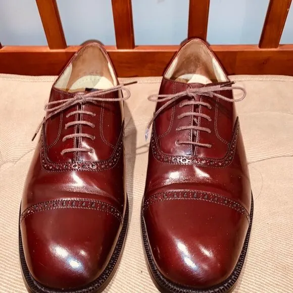Vintage Bostonian Impression Cap Toe Oxfords