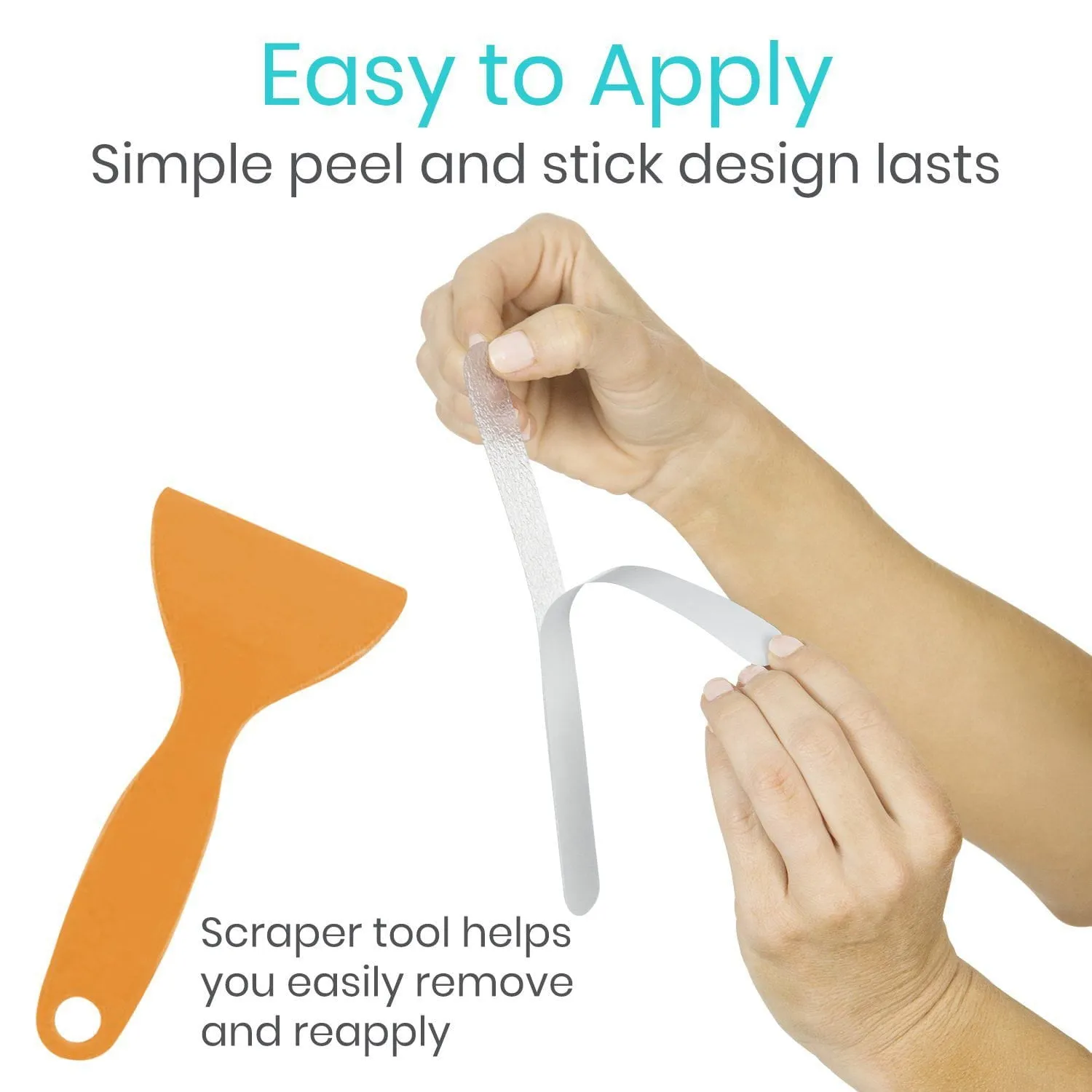 Vive Non-Slip Bath Strips
