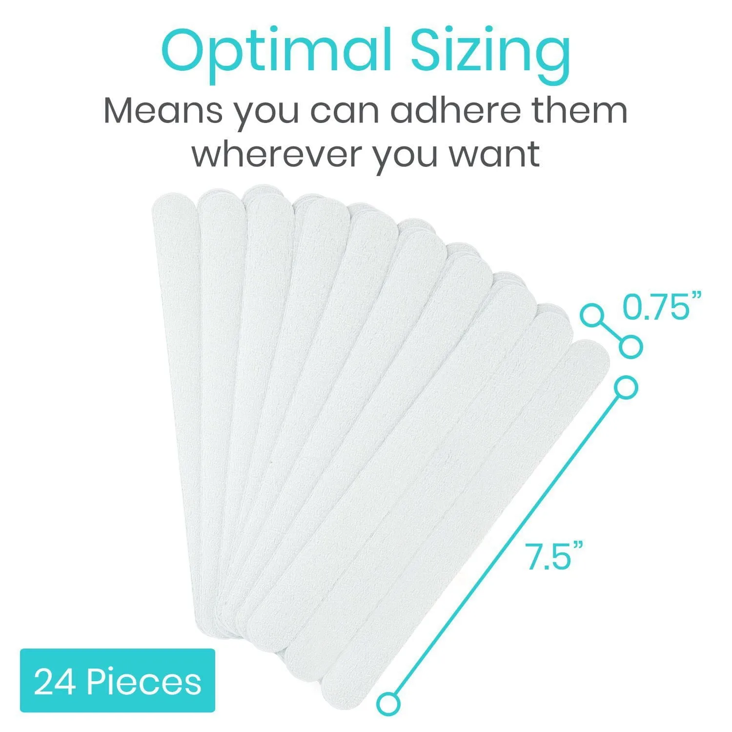 Vive Non-Slip Bath Strips